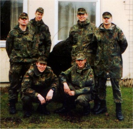 Ausscheider 04/01 vor der Stammkompanie